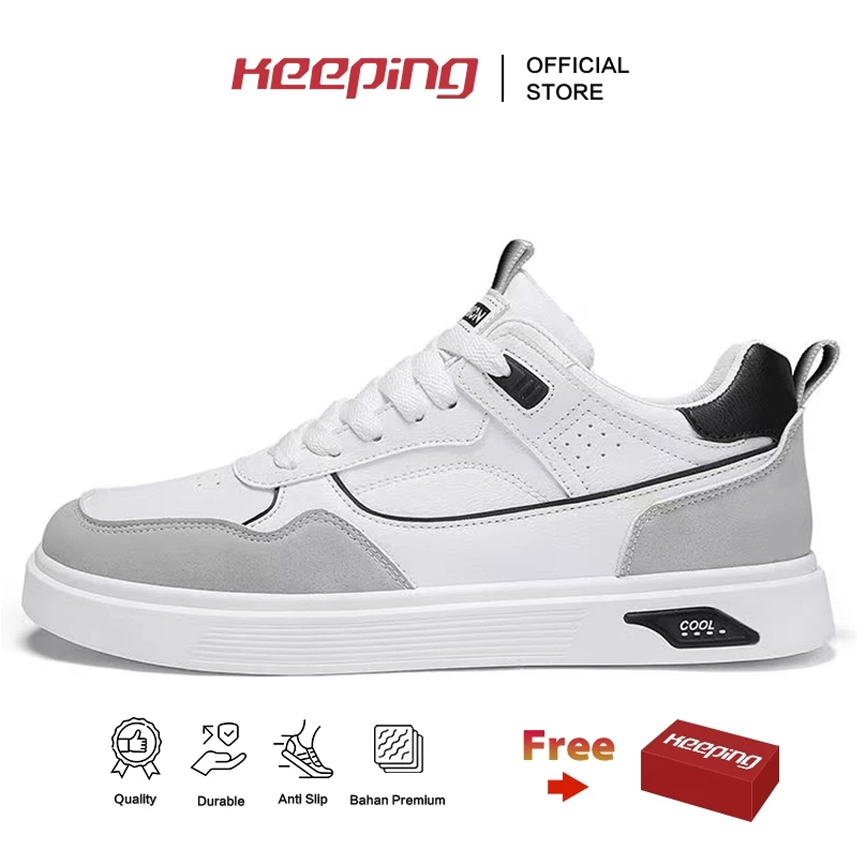 Sepatu Casual White